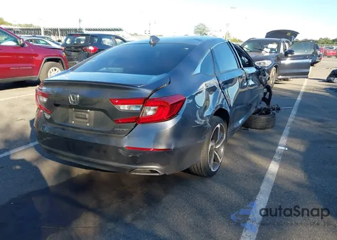 2020 Honda Accord Sport из США, поврежденный, VIN 1HGCV1F37LA046429